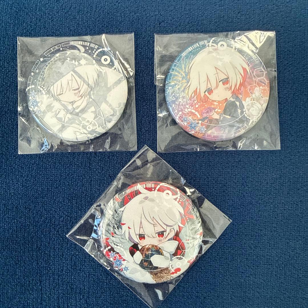 まふまふ　缶バッジ 3個セット