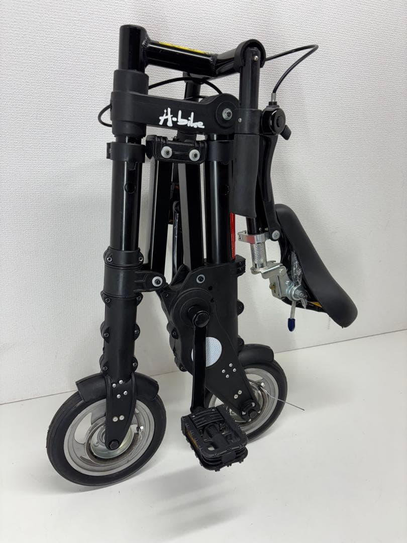 A-bike 折りたたみ自転車 A型 bike ブラック 10インチ