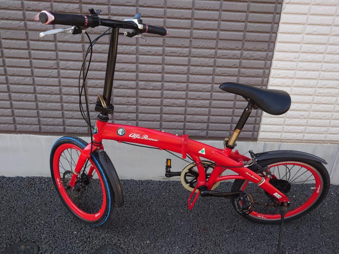 折りたたみ自転車 AlfaRomeo AL-FDB207 Disc 20インチ