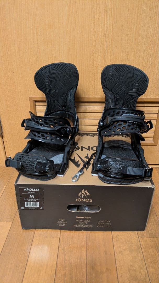 JONES Apollo スノーボード バインディング 21-22 Mサイズ