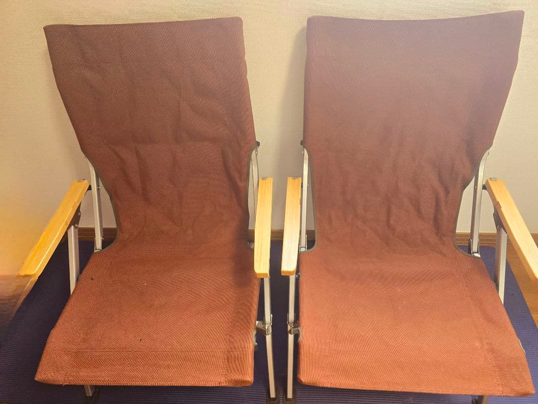 【良品中古】 peak ローチェア30 2脚クッションセット