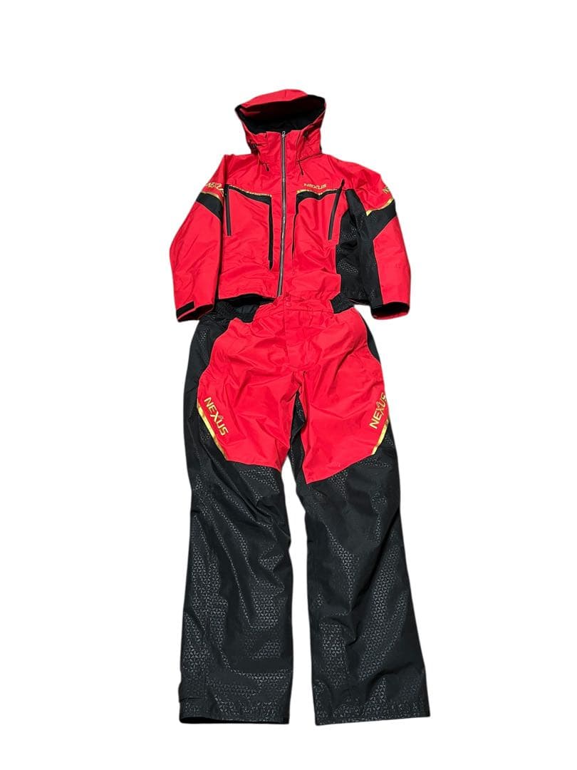 シマノ　ネクサス　 レインスーツ　ゴアテックス　レッド　RBー113V XL