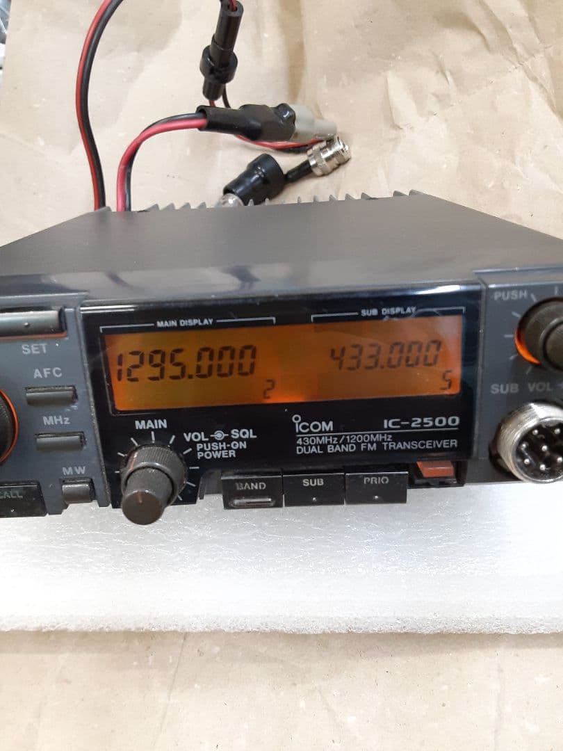 アイコム IC-2500　430/1200MHz 送信動作確認品