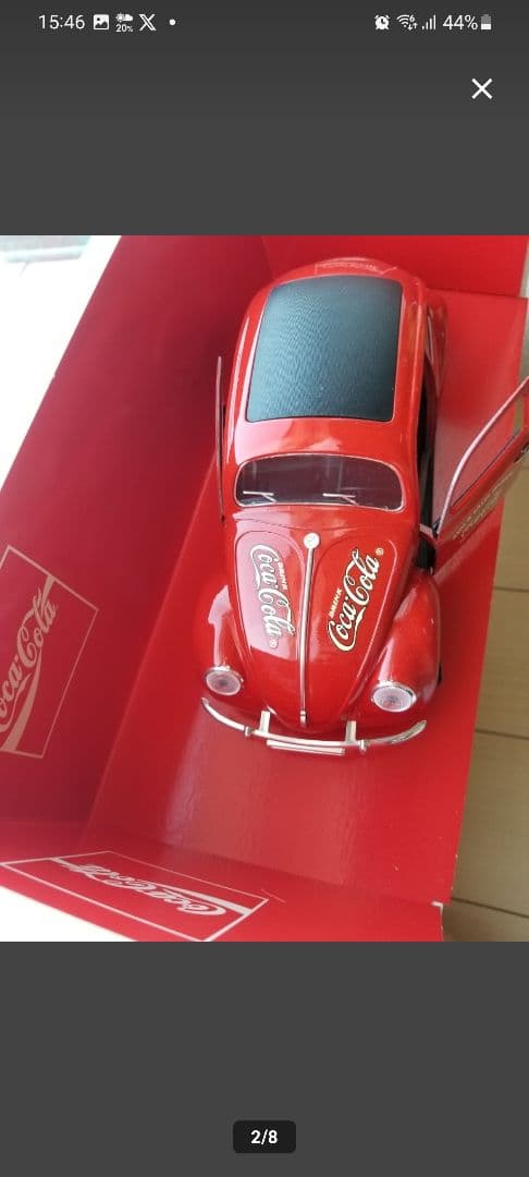 Coca-Cola ビートルモデル 赤