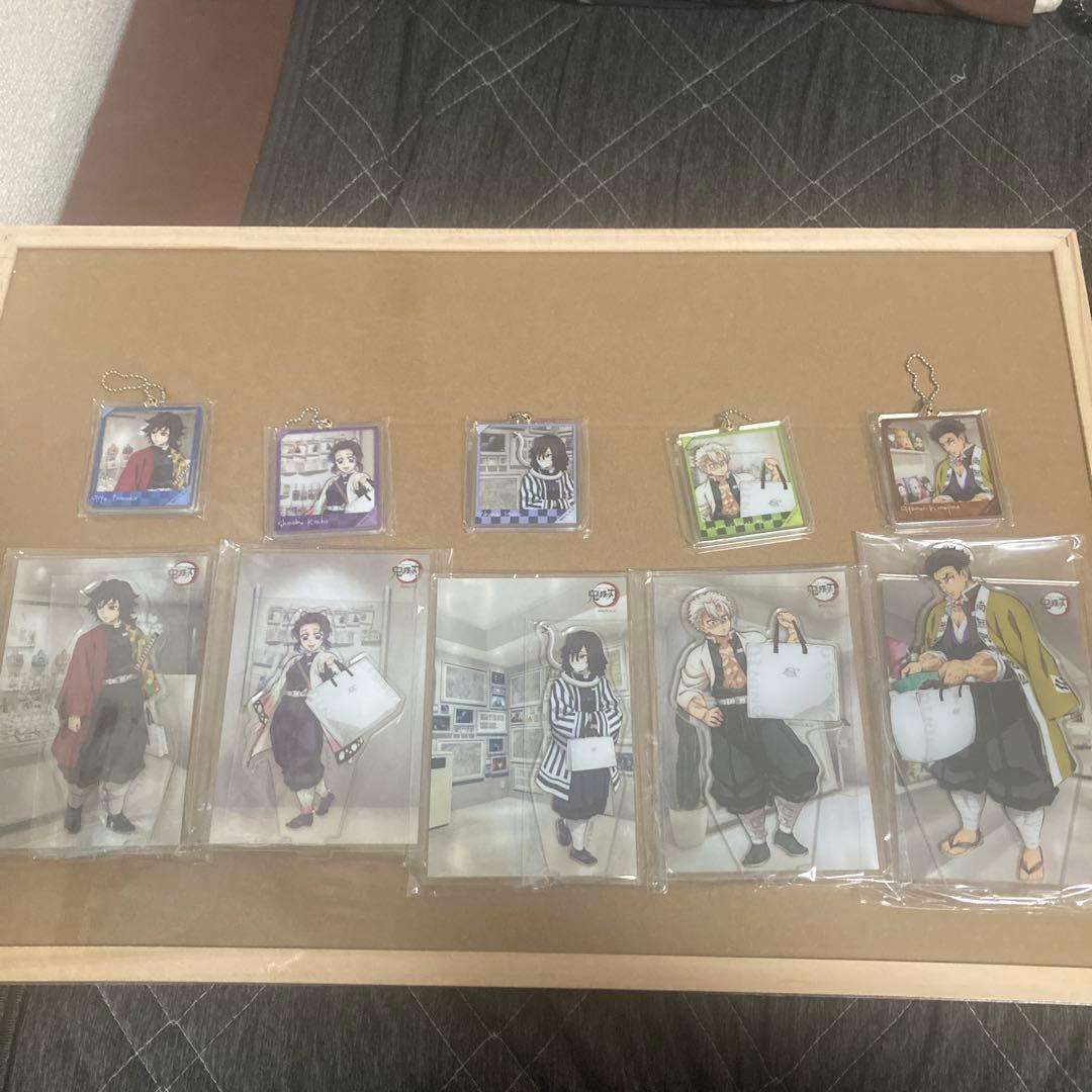 鬼滅の刃 新店舗記念　アクリルキーホルダー　アクリルスタンド　コンプリートセット