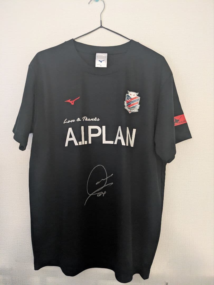 小野伸二直筆サイン入りTシャツ