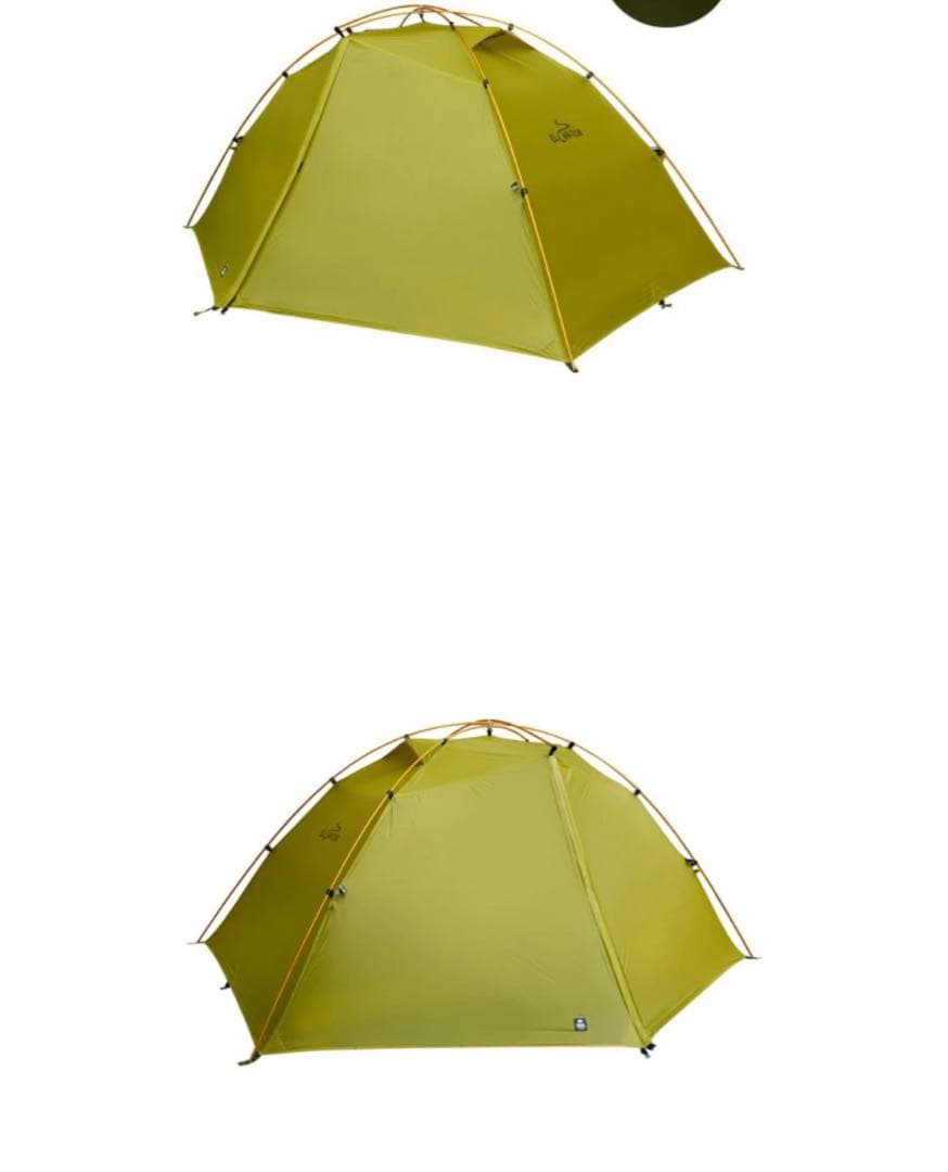 EL CHALTEN 2P テント登山ゼログラムエルチャルテン　フットプリント付