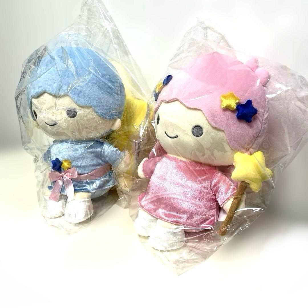 Sanrioサンリオ キキララ ぬいぐるみ 大　Little Twin Star