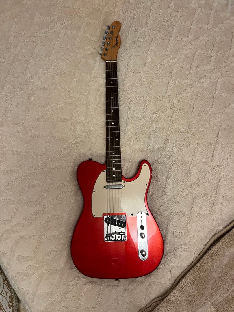 Legend エレキギター レッド 現状渡し ギター本体のみ