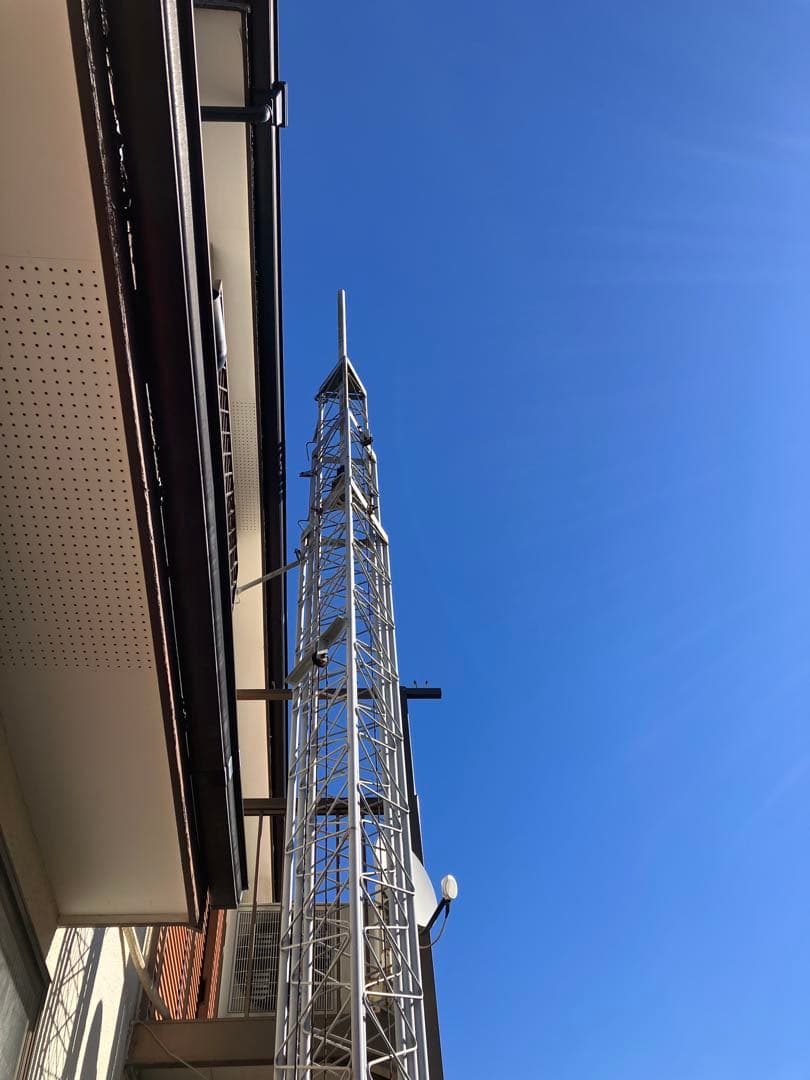 アンテナタワー クランクアップ手動式（16m〜6.5m）
