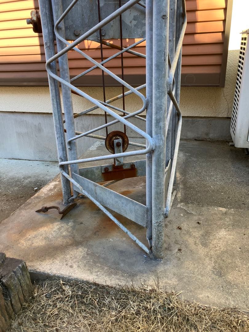 アンテナタワー クランクアップ手動式（16m〜6.5m）