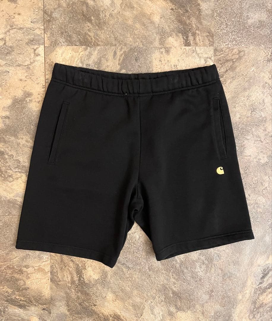 carhartt スウェット ショーツ ハーフパンツ ブラック L