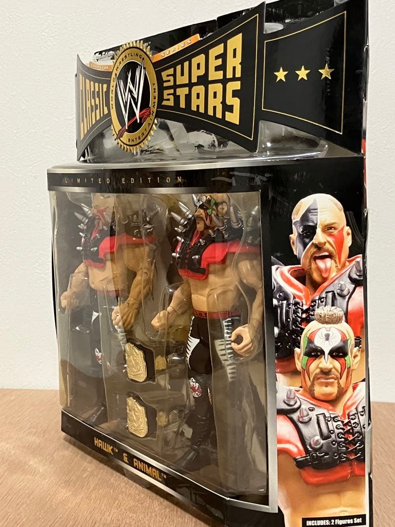 激レア！WWE クラシックスーパースターズ ロードウォリアーズ フィギュア