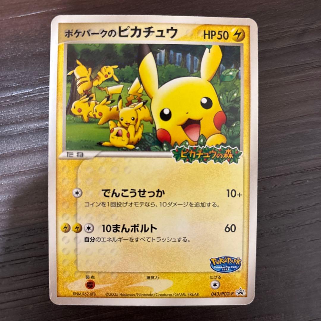 ポケパークのピカチュウ PROMO PCG-Pプロモカード 043/PCG-P