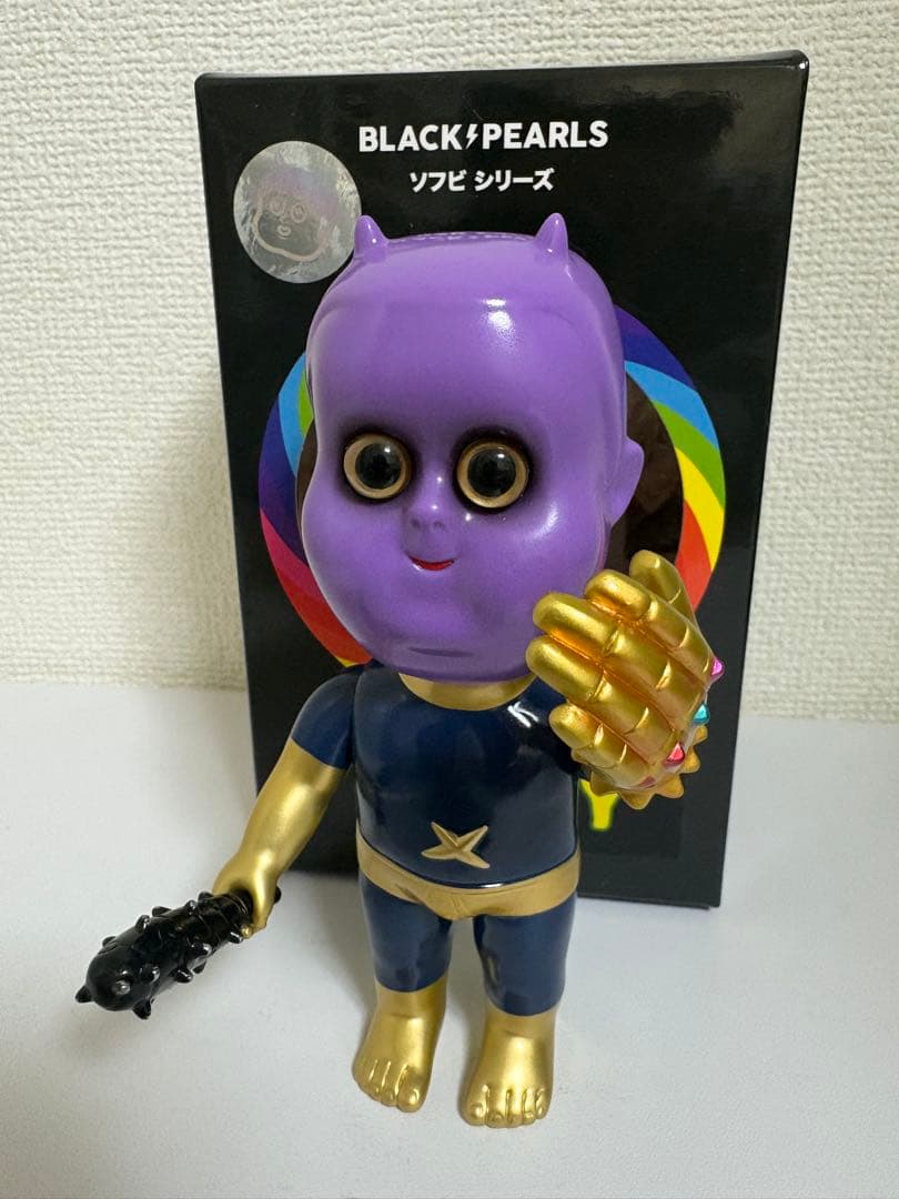 ブラックパールズ ROONEY ソフビblackpearlsルーニー hapy