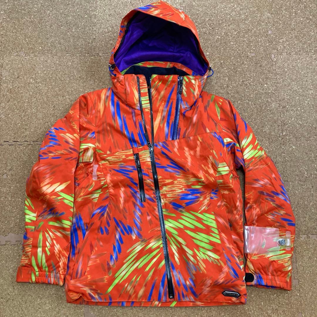 【美品】ファブリスFABLICEスキーウェア スキー スノボSSメンズオレンジ柄