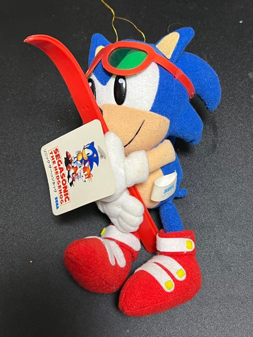 セガ　ソニック・ザ・ヘッジホッグ　スキー　ぬいぐるみ