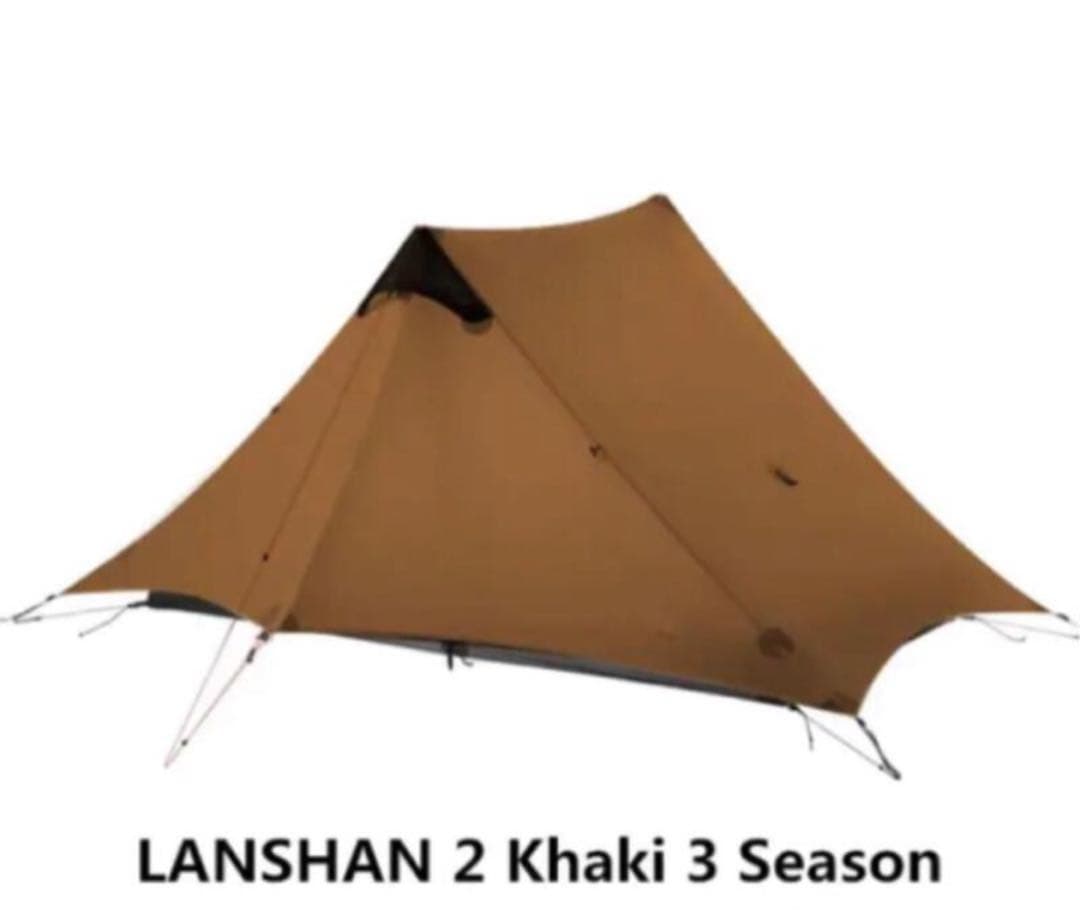 美品★3FUL GEAR LANSHAN2(3.0) 同系色20D ULタープ付