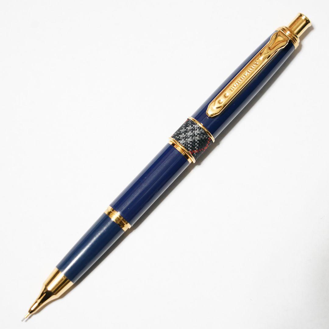 ぺんてる　バーバリーケリー　廃盤シャープペンシル　0.5mm　キャップ式