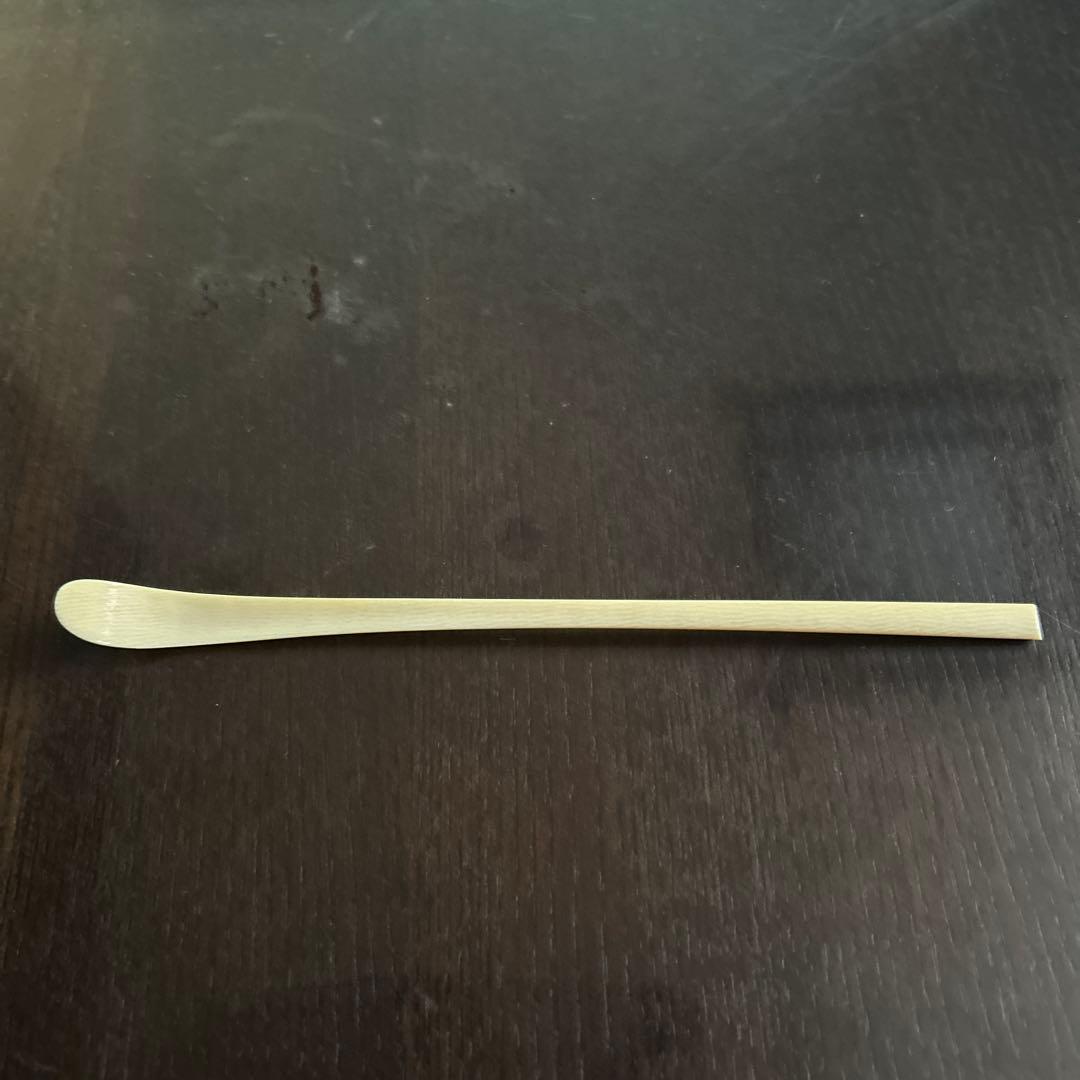 牙材茶杓 高級素材 茶道具 茶箱用