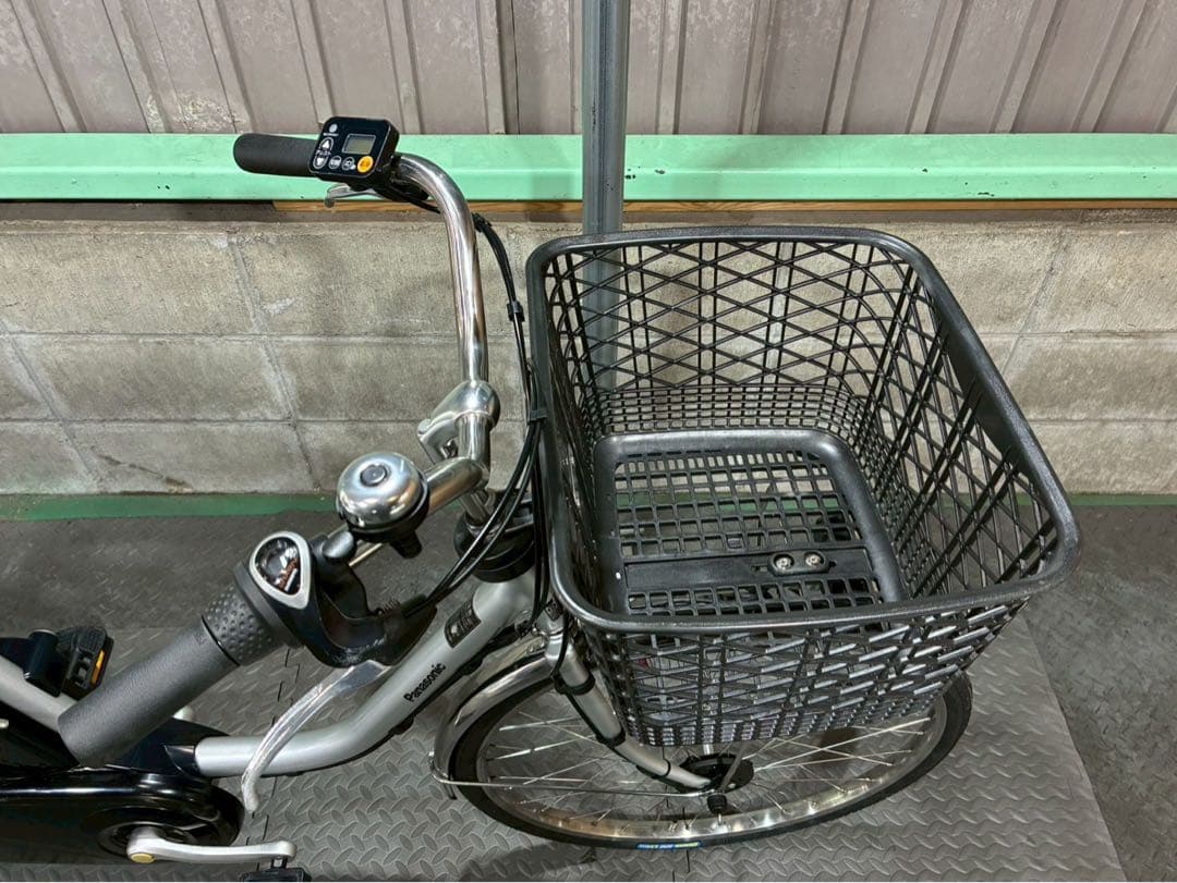 №8565 電動自転車パナソニック ビビDX 24インチ✨大容量バッテリー✨