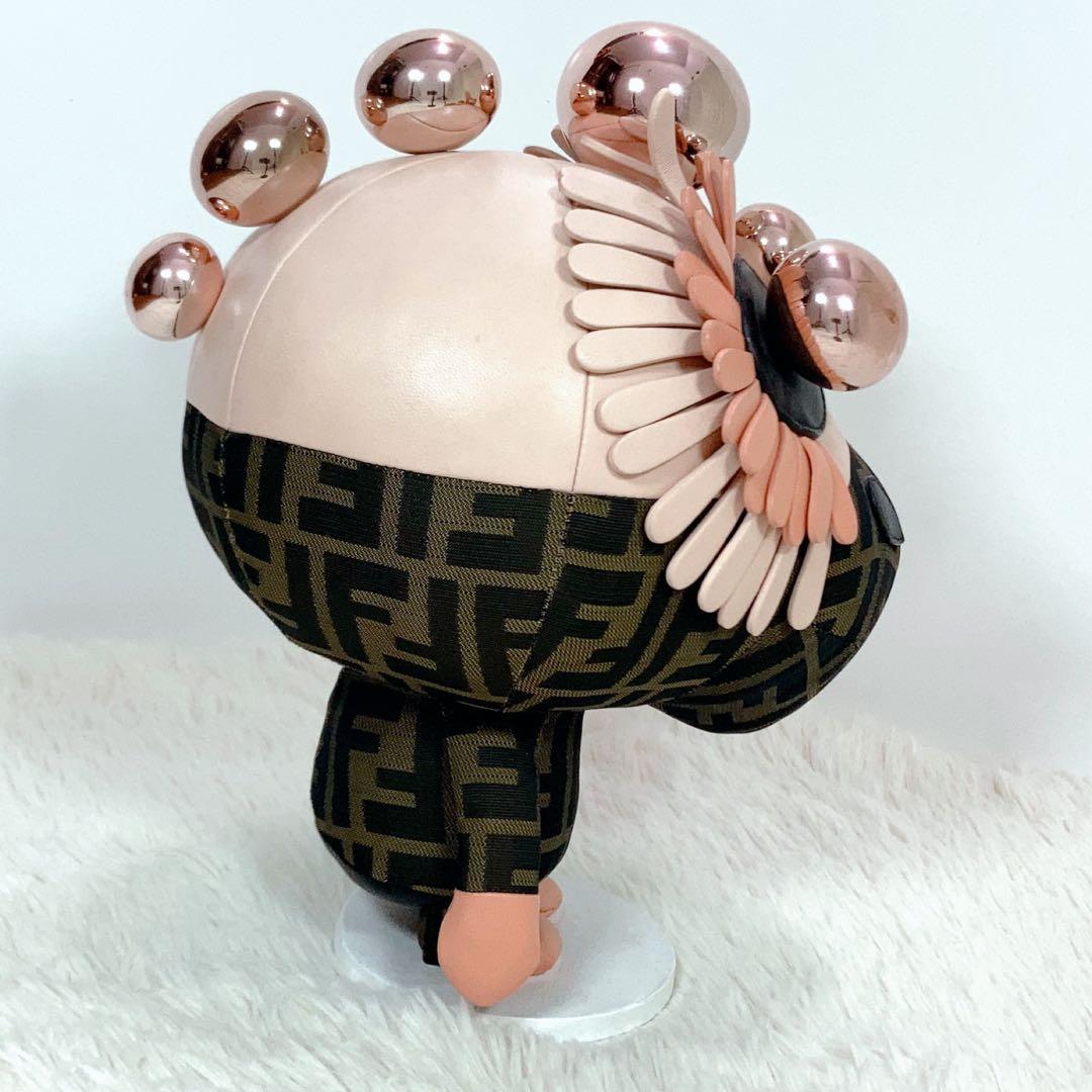 【希少】FENDI スペースモンキー 非売品 ディスプレイ ズッカ柄 ぬいぐるみ