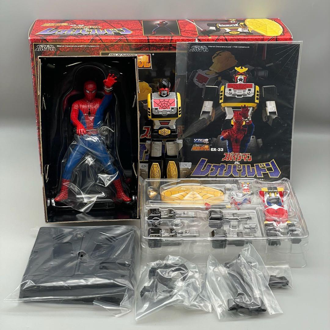 FME058 超合金魂 スパイダーマン & レオパルドン GX-33