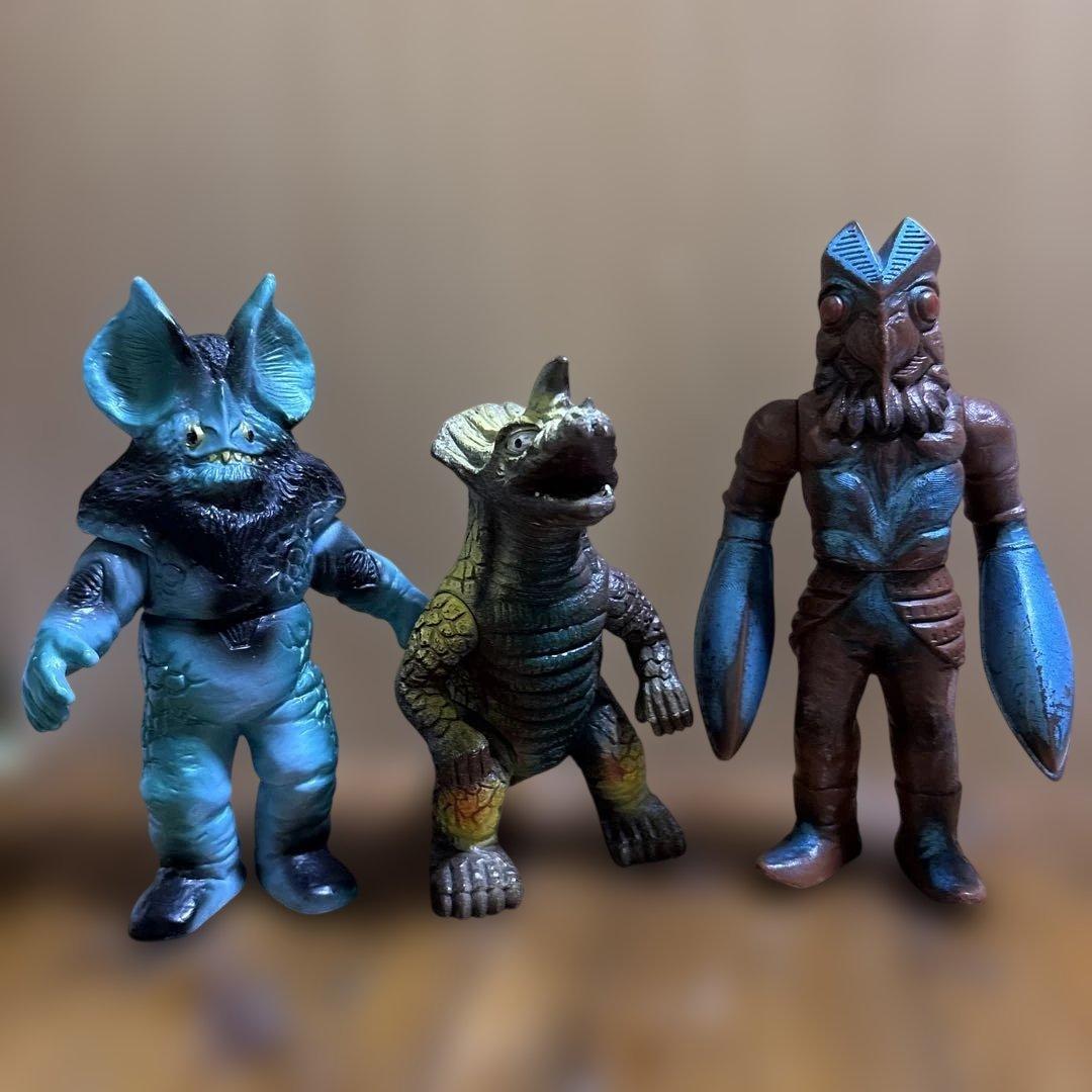 ポピー キングザウルス シリーズ 怪獣フィギュア 3体セット