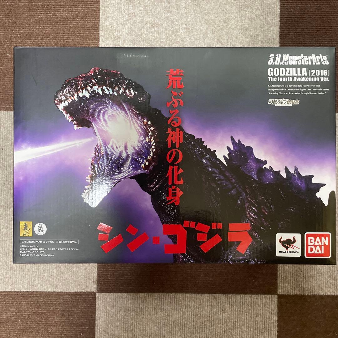 未開封品　モンスターアーツ　ゴジラ(2016)第４形態覚醒Ver.