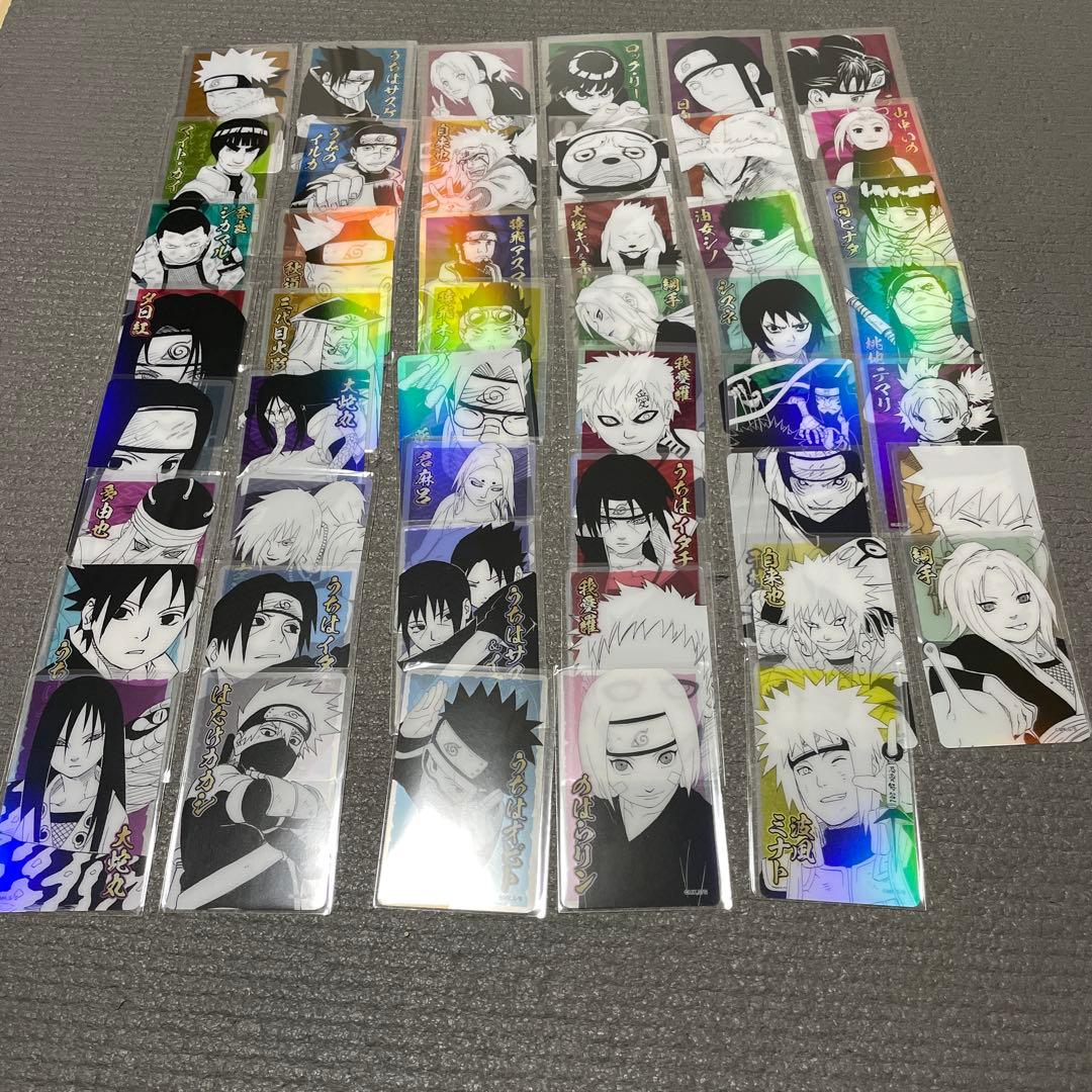ナルト　ジャンプフェスタ　ホロクリアカード　セミコンプセット