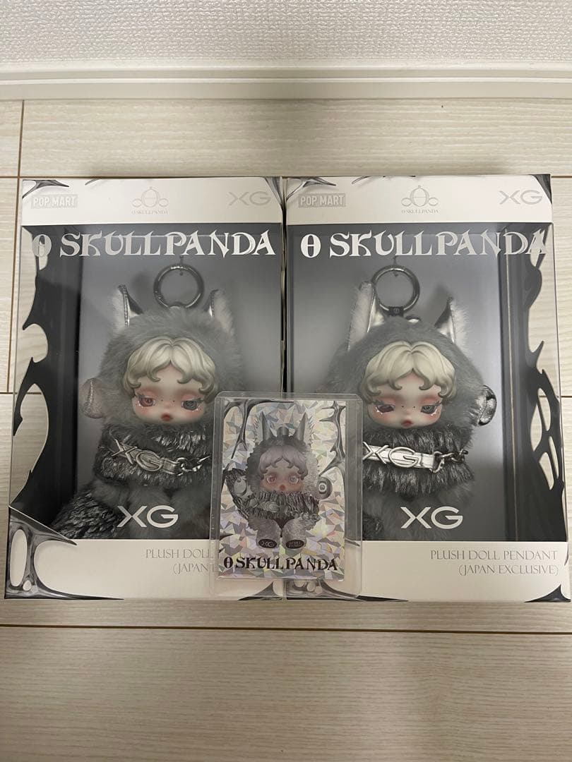 SKULLPANDA XG 特典付きスカルパンダ　2点 POPMART