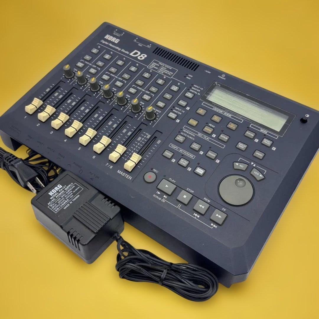 KORG D8 デジタルレコーディングスタジオ