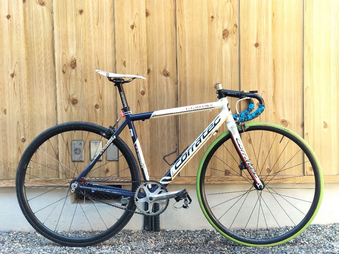 corratec ロード固定ギア fixed gear仕様 カーボンフォーク