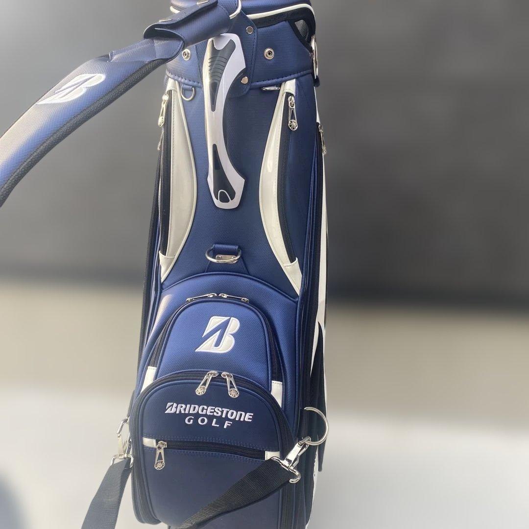 BRIDGESTONE GOLF キャディバッグ ブルー/ブラック