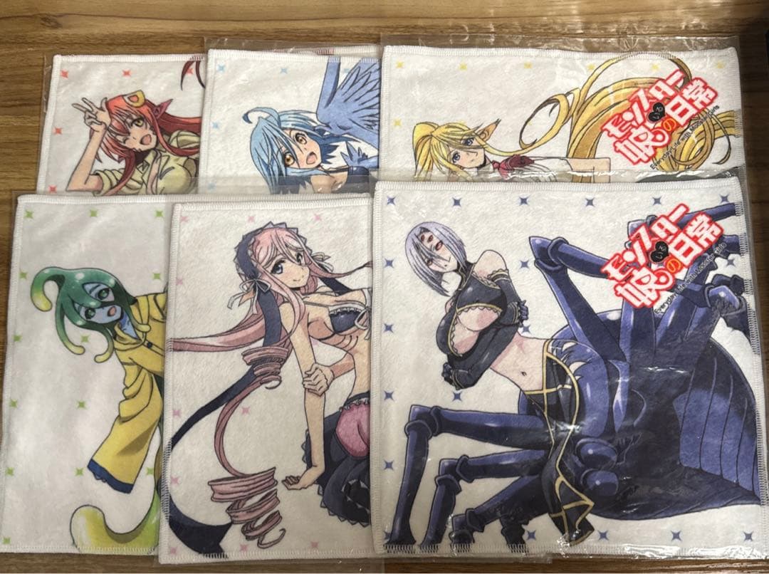 モンスター娘のいる日常 セブンネット特典 もふもふミニタオル 全種セット