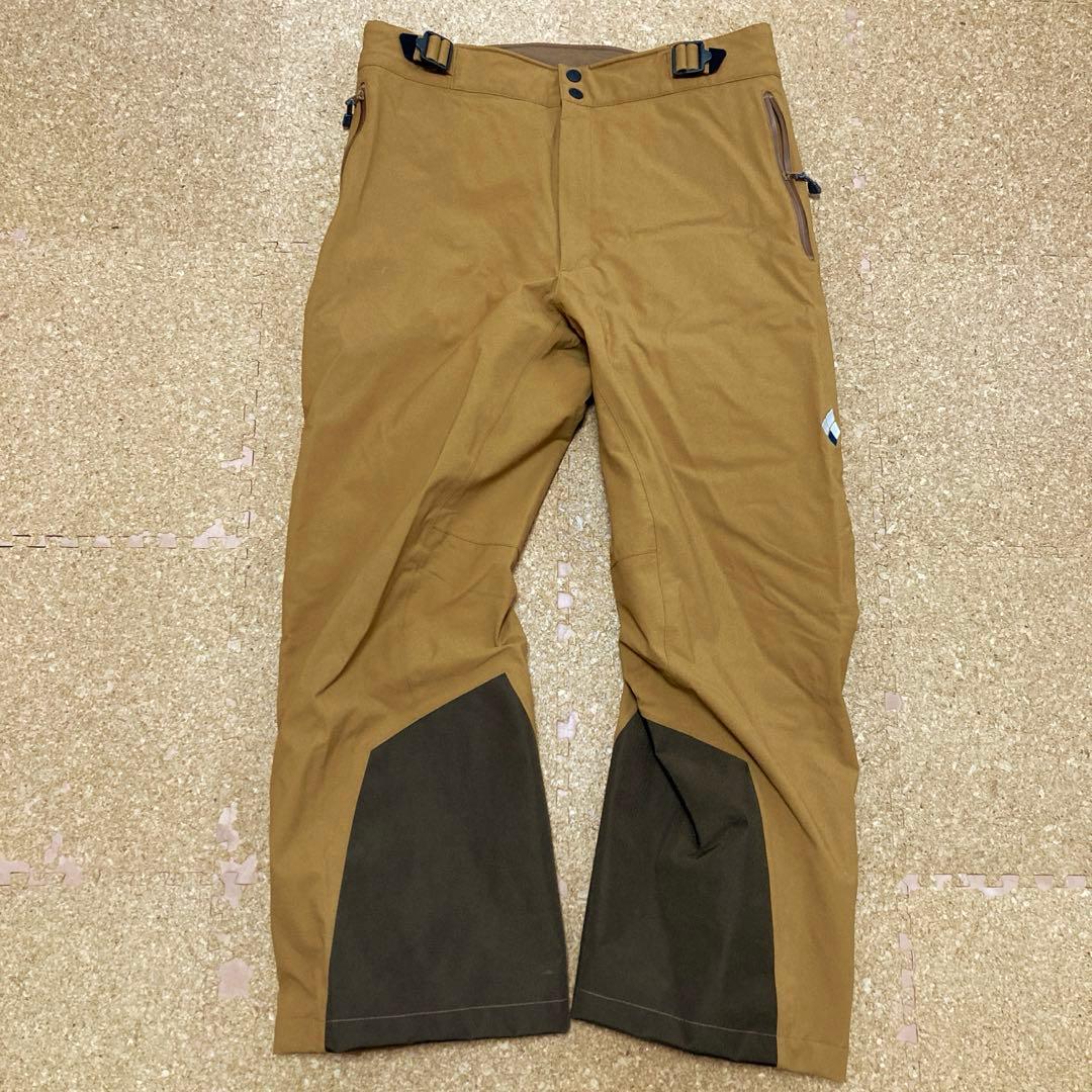 【美品】モンベル mont-bell モンベル パウダーホップM-Sメンズ茶