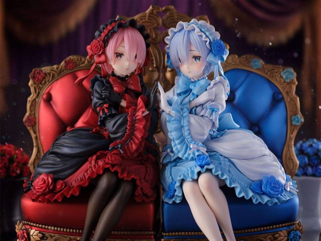 furyuリゼロ ラムレム Gothic ver.1/7スケールフィギュアセット