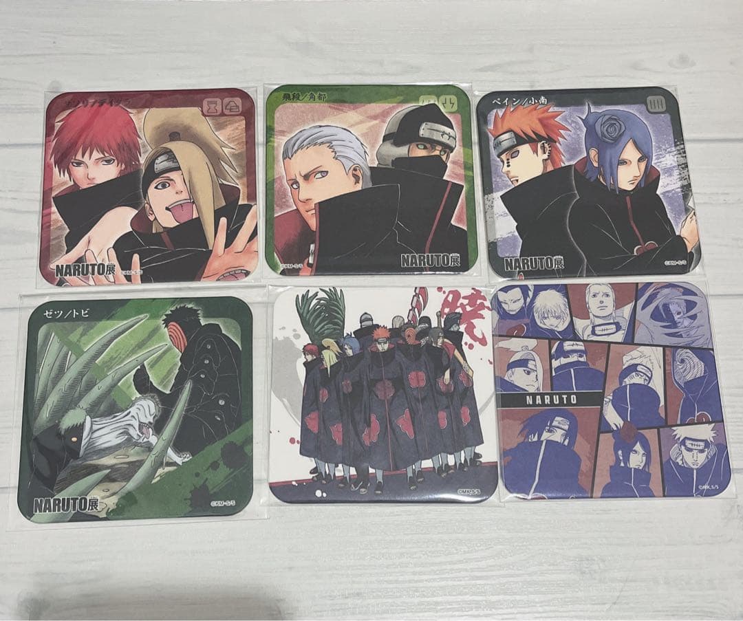 NARUTO展 暁 コースター アートコースター