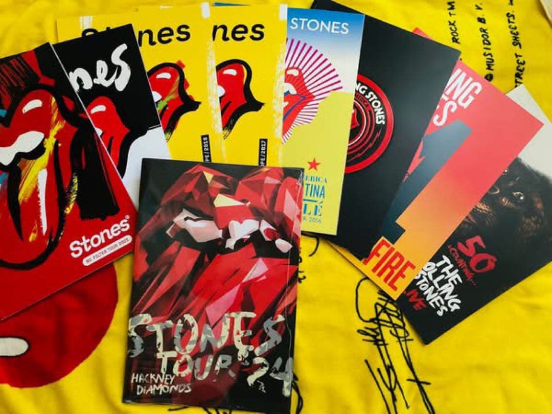 STONES TOUR 'パンフレット9冊セット070