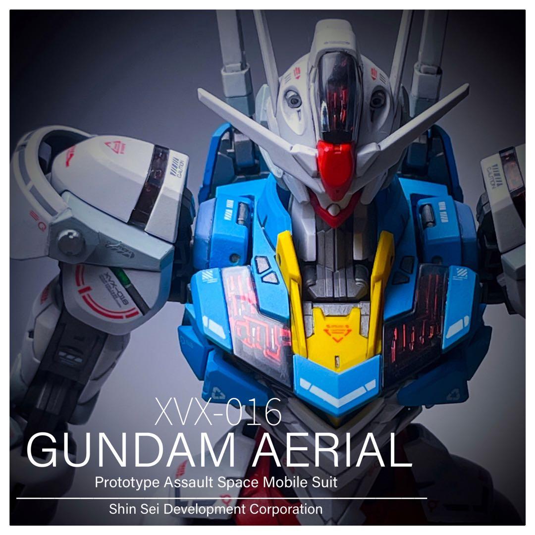 フルメカニクス 1/100 ガンダムエアリアル 塗装済み完成品