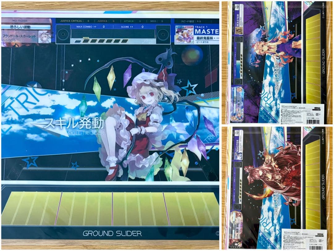 東方project チュウニズムエアー コラボ　クリアファイル