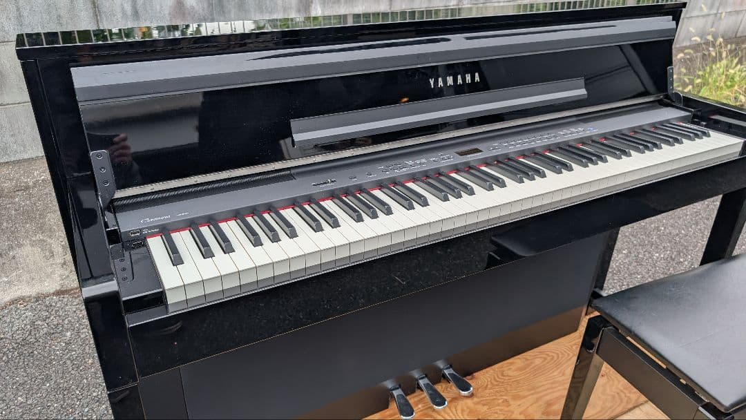 送料込み YAMAHA 電子ピアノ CLP-S408PE 12年製 奇跡の1台
