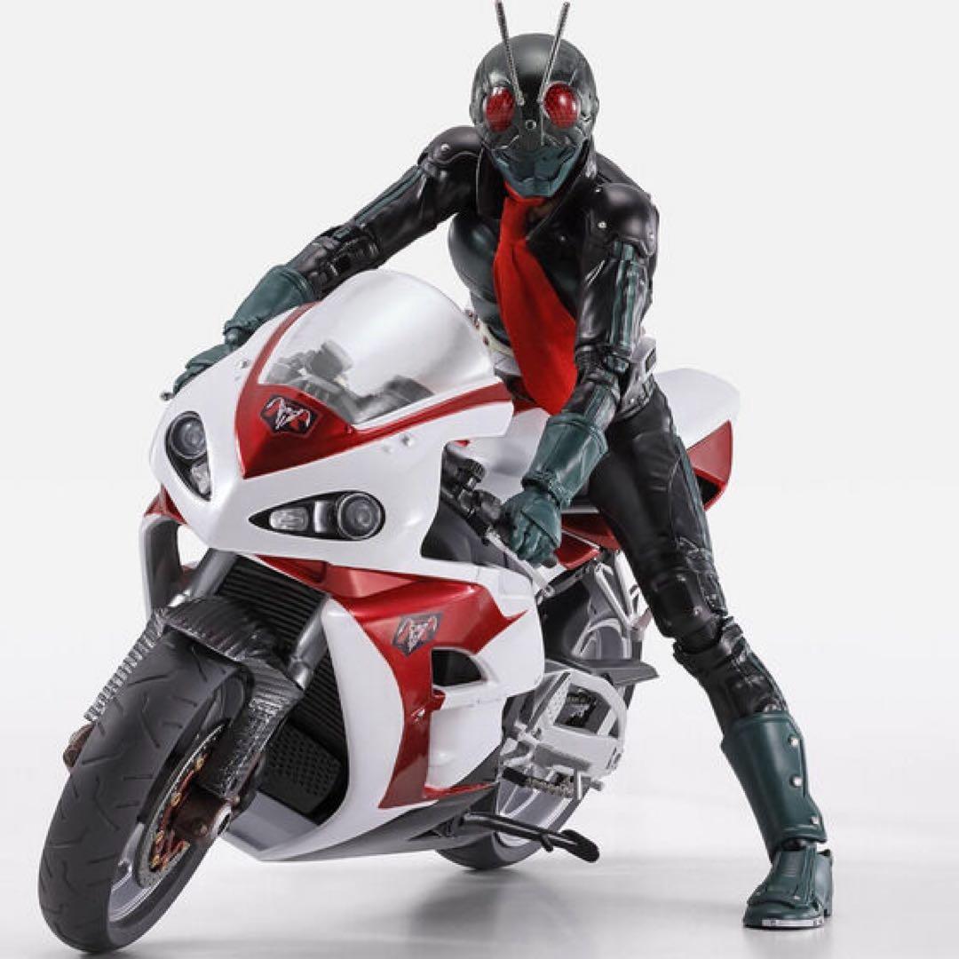 (破損) S.H.Figuarts真骨彫 仮面ライダーnext 1号サイクロン号