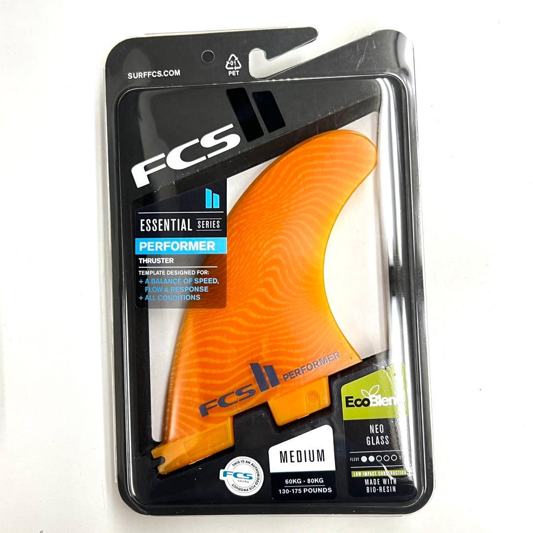 FCS2 FCS ネオグラス パフォーマー M マンゴー トライフィン fin