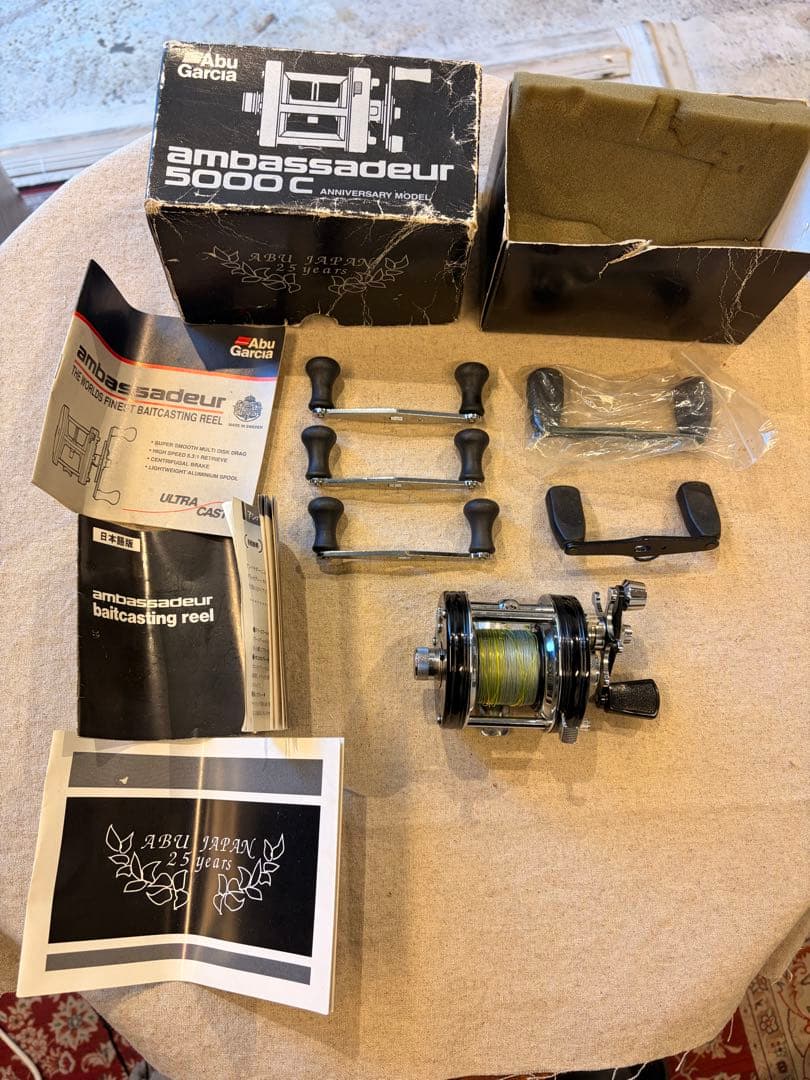 Abu Garcia 5000C （ABU JAPAN 25周年）美品 付属完備