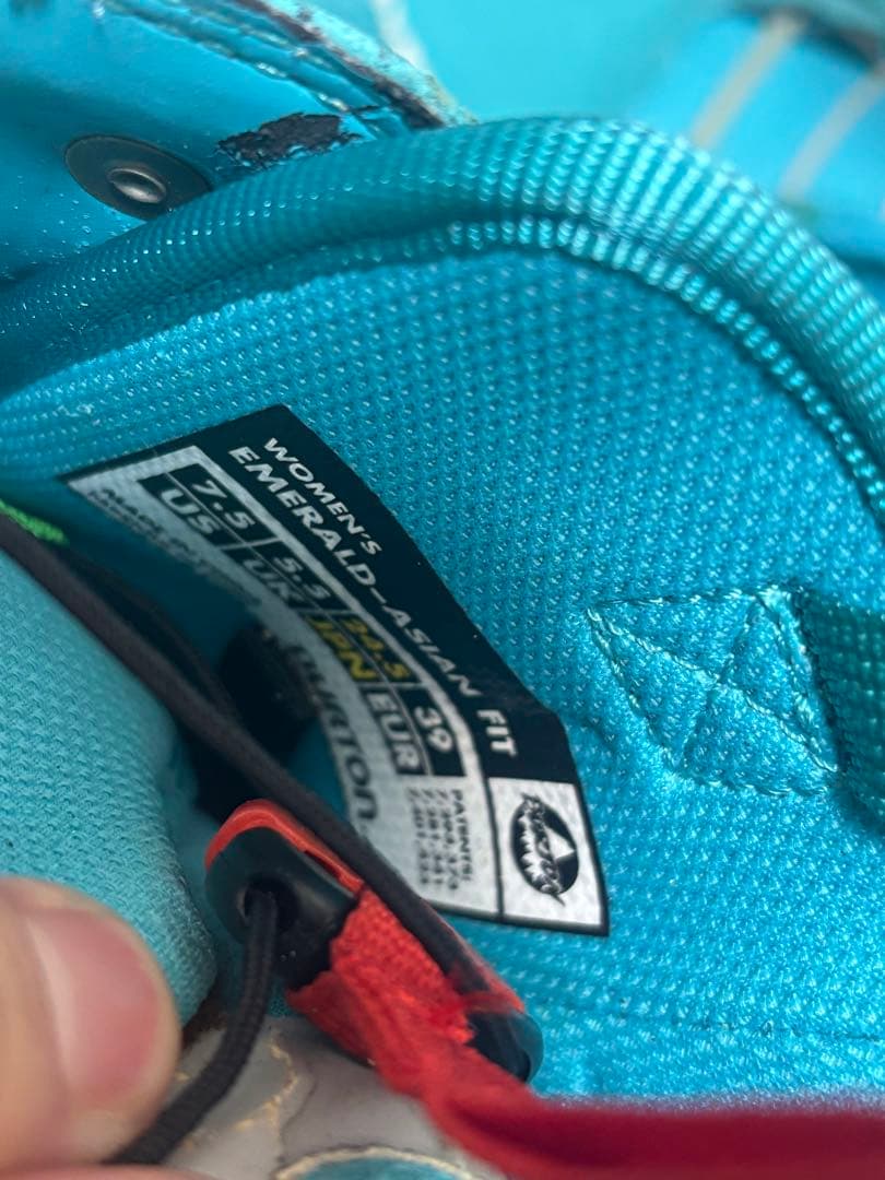 Burton ripcord 150㎝　ブーツ　エメラルド24.5㎝　フルセット