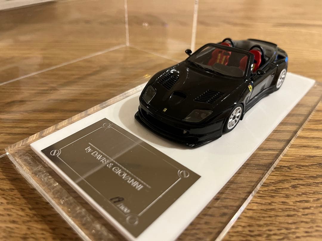 Davis&Giovanni1/43ミニカー フェラーリ550 Black