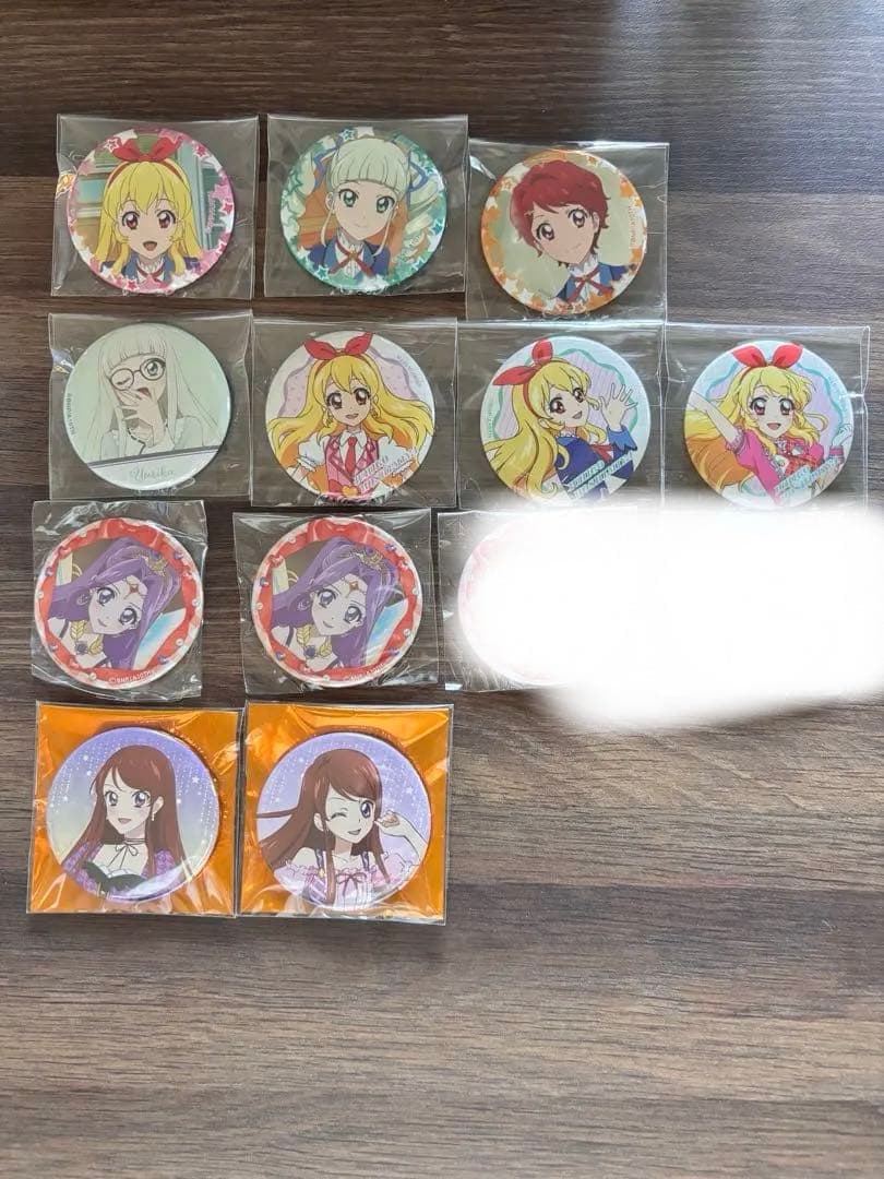 アイカツ　缶バッジ