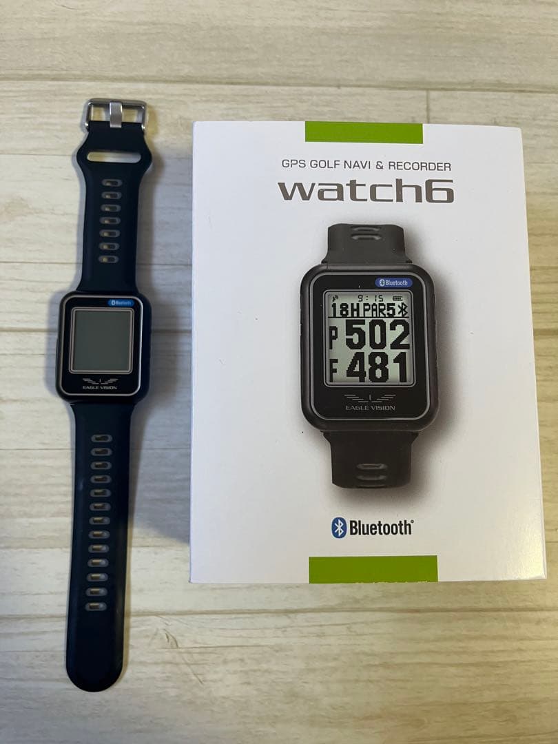 ラウンド用品・アクセサリー EAGLEVISION GPS GOLF NAVI WATCH6 EV-236