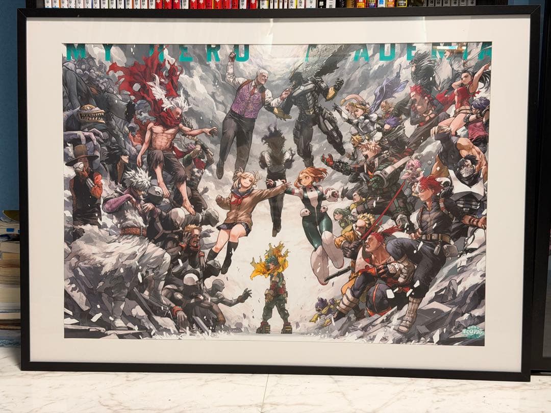 僕のヒーローアカデミア 複製原画風ポスター